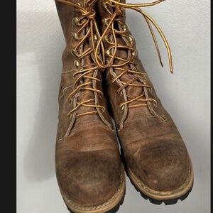 Georgia logger Leather Men's Boots